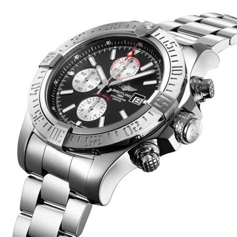 stainless steel breitling|breitling black steel super avenger.